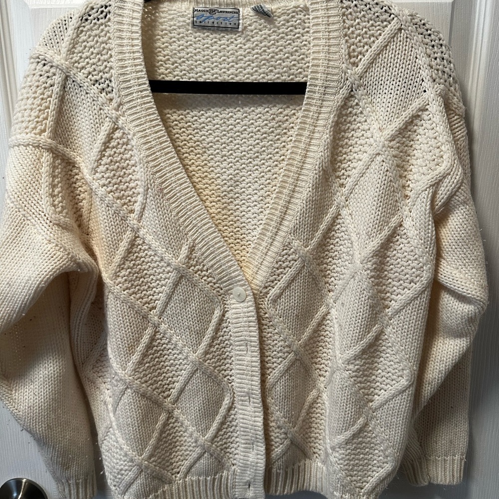 Vintage Cottagecore Knit Sweater - Women’s Size M
